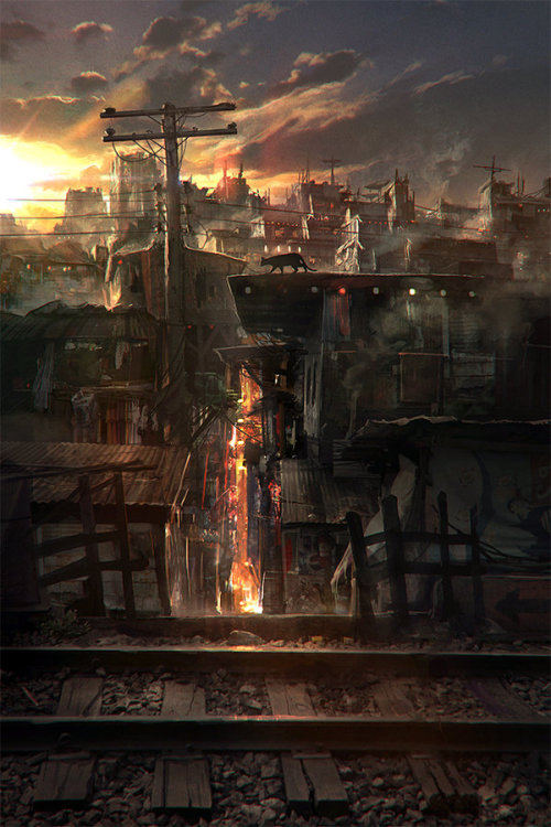 Rooftop Stroll by *JonasDeRo