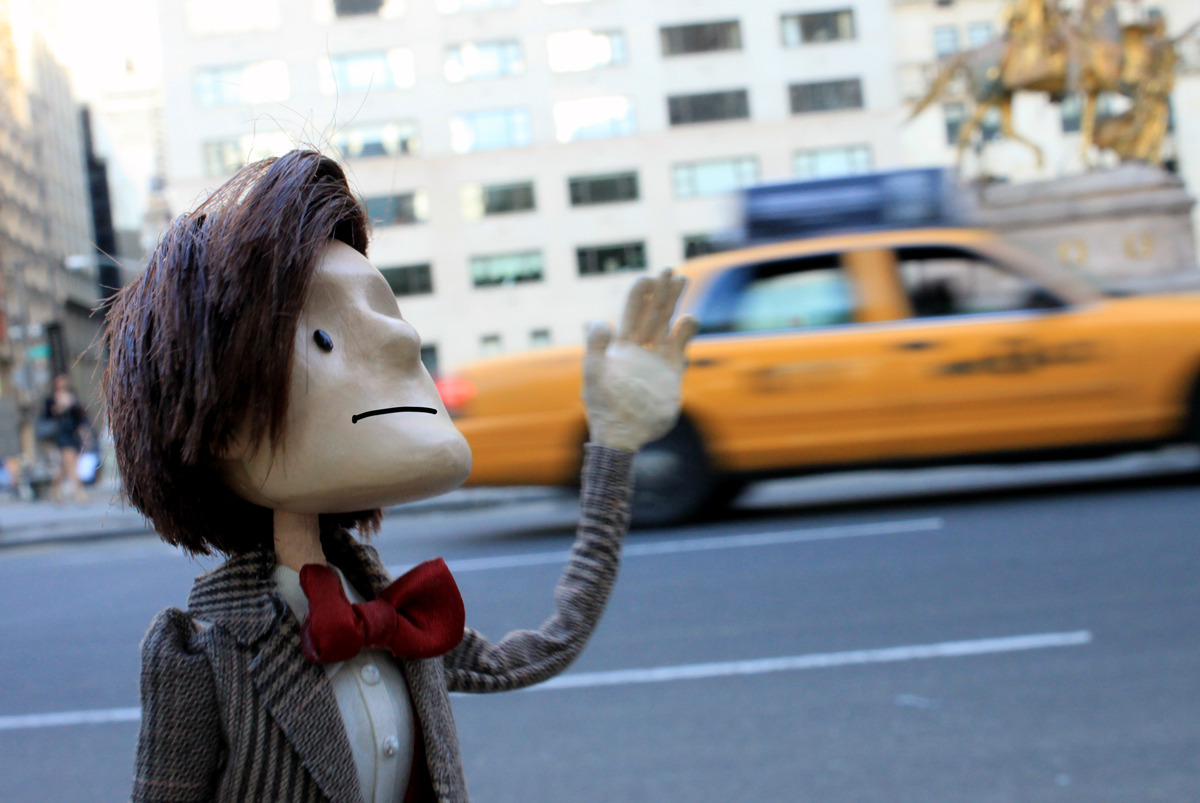 Website of the day: Doctor Who Puppet
A Tumblr blog that’s nothing but photos of a cool looking Matt Smith 11th Doctor doll hanging around New York.
Link