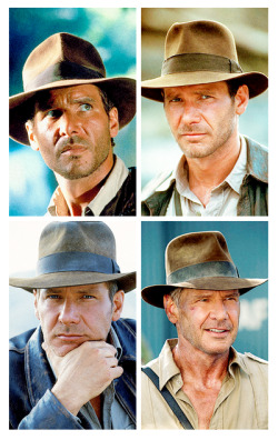 movielala:  Harrison Ford as Indiana Jones