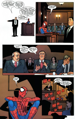 towritelesbiansonherarms:  fantasmicorange:  trianglesandmustaches:  c0nd0rlucky:  settowillfuckyourshitup:  OH SPIDEY!  omg i laughed so hard when i read that comic the first time XD  This is why I love him.  where’s this from?  I believe it is from