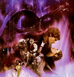  Star Wars movie poster art:  Episode I: The Phantom Menace (1999) | Episode II: