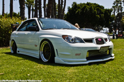 jdmlifestyle:  Wekfest LA 2012 - Arai’s WRX Sti Photo By: Kimihiro-Kun 