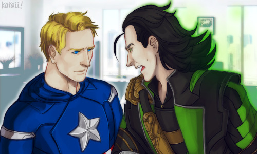 veliseraptor: karaii: “Maybe I see nothing worth defending!” Loki said, voice rising sha