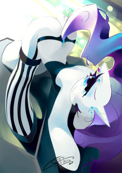 Rarity et Tom by *Iopichio holy shit&hellip; *slain*