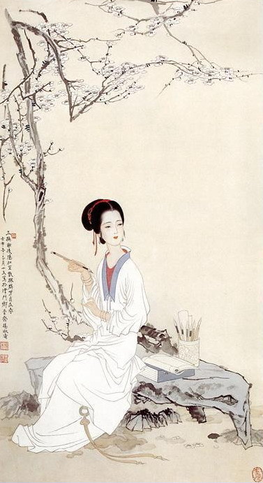 the-next-emperor:  Princess Shouyang - the goddess of plum blossom. 