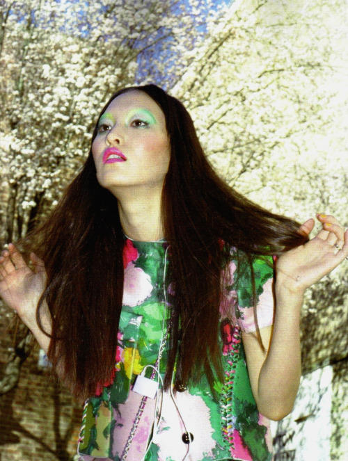 Daul Kim for i-D April 2008 by Tung Walsh