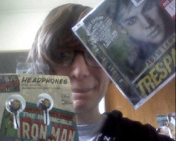 I went to the mall today and bought a CD for the first time since Adam&rsquo;s last album came out and Iron Man headphones!