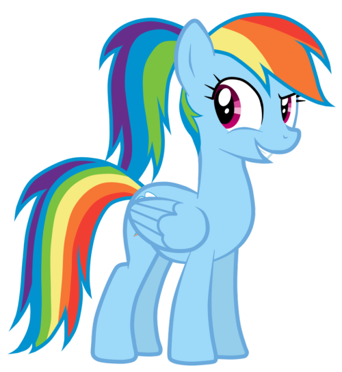 royalcanterlotvoice:  PONIES WITH PONYTAILS by *JennieOo