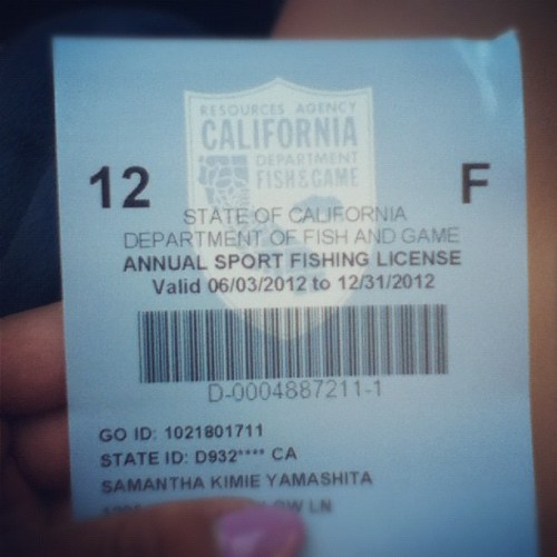 hehehe got my #fishing license :) 😁🐟 porn pictures