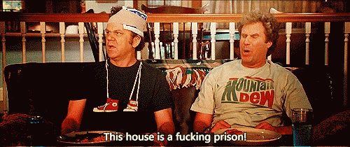 Step Brothers Quote This House Is A Prison step brothers gifs | Tumblr