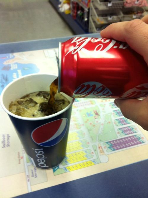  Tem Pepsi, pode ser? NÃO! 
