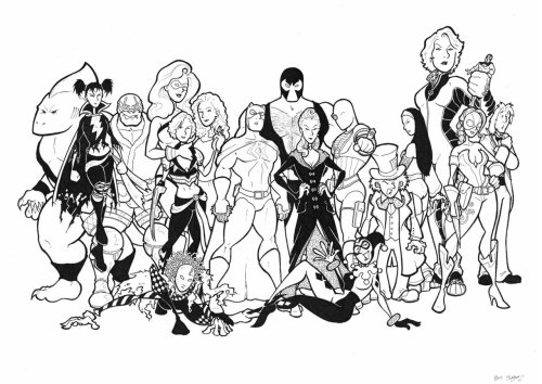Secret Six by ~BevisMusson This is just perfect. I miss the six and I hope they return with Gail. 