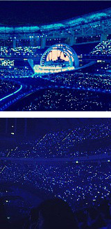  “[The band is] going to continue on until the day that Pearl Sapphire Blue balloons