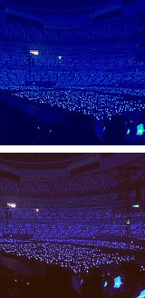  “[The band is] going to continue on until the day that Pearl Sapphire Blue balloons