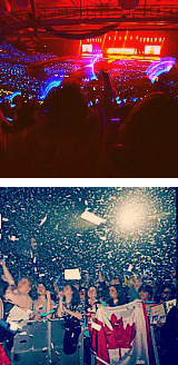  “[The band is] going to continue on until the day that Pearl Sapphire Blue balloons