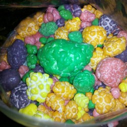 buttgasm:  ircimages:  My friend went to a nerd factory. They gave him a bag of rejects and said “Enjoy your bag of diabetes.”  HEY GUYS THESE LOOK LIKE DINOSAUR EGGS owo