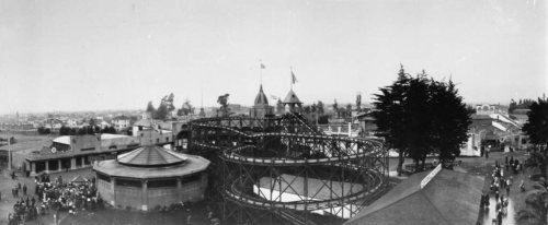 legrandcirque:Idora Park in Oakland, California, 1910.