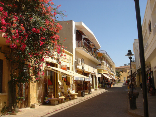İstiklal Caddesi street in Famagusta, Cyprus (by hellimli).