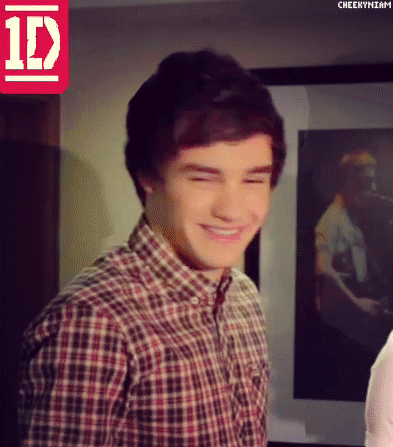 Liam's eyes when he laughs.