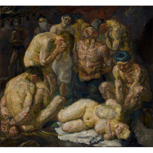 The Prisoners, Max Beckmann. German Expressionist Painter (1884 - 1950)