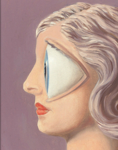 oxane:  René Magritte, La femme du maçon (1958) Detail via Cea. 