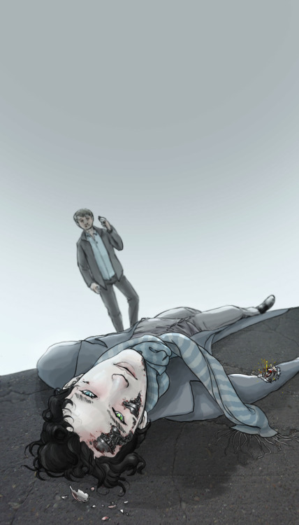 jessamygriffith: Sherlock Holmes is Fake by ~Tio-Trile I love AU pics, and this is astonishing