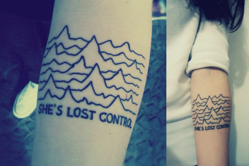 fuckyeahtattoos:
“ This is my first tattoo. Inspired by Joy Division’s “Unknown Pleasures”.
Done by Felipe Metano Fam at Jokers Tattoo, a brazilian studio in Curitiba, PR.
”