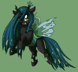 xxvaritasxx:  Queen Chrysalis by ~CatsnCupcakes