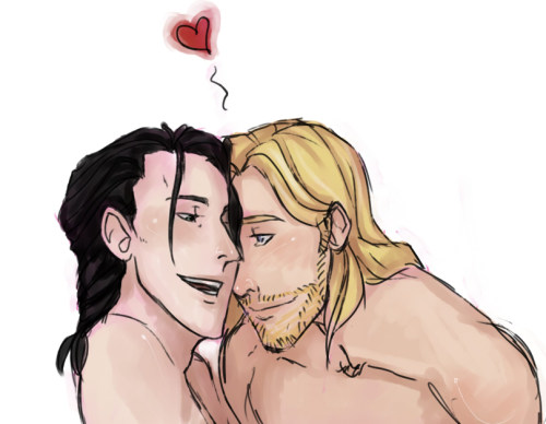 Porn Pics Colored the ThorLoki, now passing out. 