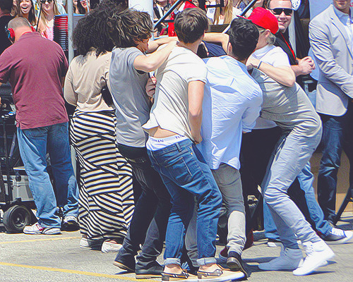   Paul is not the manager of a famous boys band, he is the babysitter of five toddlers