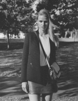 Lara Stone by Alasdair McLellan for i-D Pre-Spring 2012