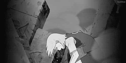   What…is this? What..happened? Naruto..hurry back. Please. Naruto!          