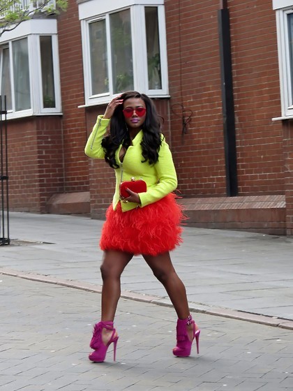 fashionpassionates:  * Neon Splash * (by Soraya De Carvalho) FP | Fashion Passionates