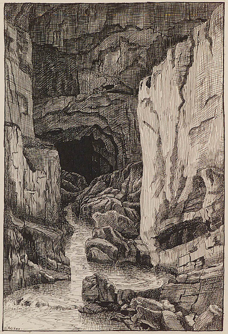 vertigo1871:Emilie Mediz-Pelikan, To the Underworld, 1900