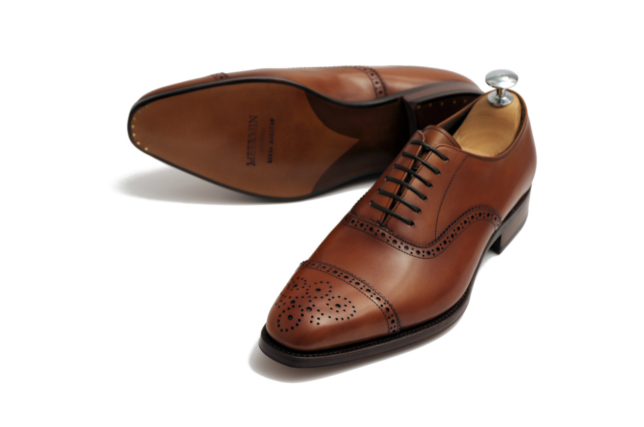 Meermin - Meermin ‘Linea Maestro’ - Cap toe Semibrogue...