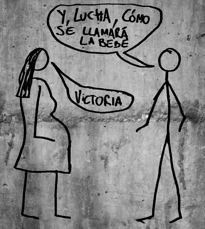 bastianculiao:  SIN LUCHA NO HAY VICTORIA 