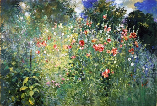 lejardindartiste:A Garden in a Sea of Flowers, Ross Sterling Turner 