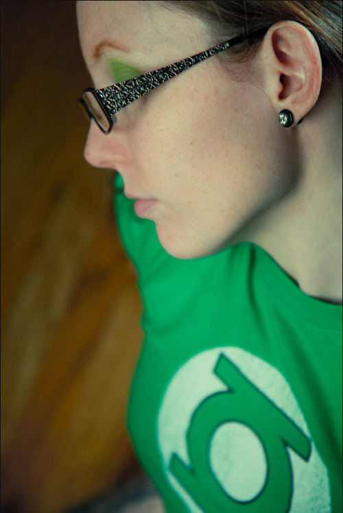 savingthrowvssexy:  Green Lantern By Cory Albrechtson Model - Miss Chief Tila Kass - MM#119354 