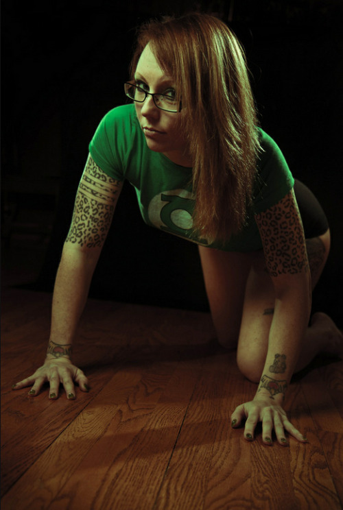 Porn photo savingthrowvssexy:  Green Lantern By Cory