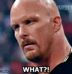 dusubear-deactivated20140831:  Stone Cold Steve Austin:Crowd Chant - WHAT?! 