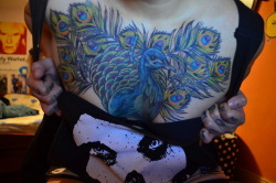 fuckyeahtattoos:  finally, my chest piece