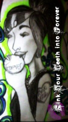 midnightscreamqueen:  inspired by “Sink Your teeth into Forever” by BvB &lt;3  Sick