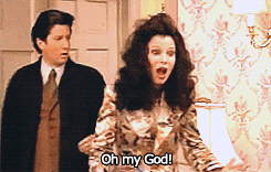 secondstartotherightxo:  the-tvblog-blog: Reaction gifs - The Nanny(feel free to