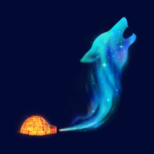 fuckyeahpsychedelics: “Arctic Howl” by Enkel Dika