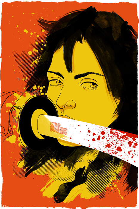 lordwanjavi:  Personajes de Tarantino por Adam Sidwel