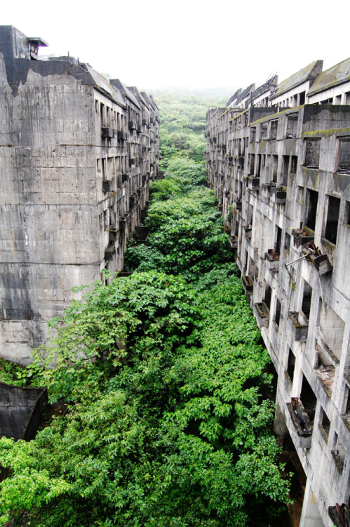 Abandoned city of Keelung, Taiwan