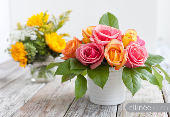 Easy DIY Flower Arrangements | Ellinee
Though I can’t afford to get gorgeous, florist arranged flowers delivered to my house every week (sigh. One day…) I occasionally like to buy myself a bunch from the supermarket. But supermarket flowers look so…...