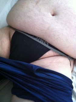 richubncub:  RIChub’s Jockstrap session…. Cub got a bit frisky taking the pictures…. 