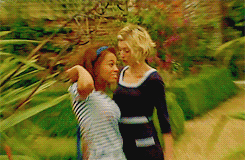  Emma Watson & Sophie Sumner behind the scenes at the People Tree, Love From Emma catalogue shoot 