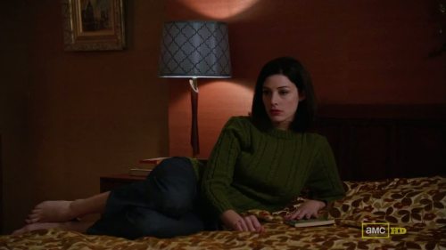 Megan’s feet.